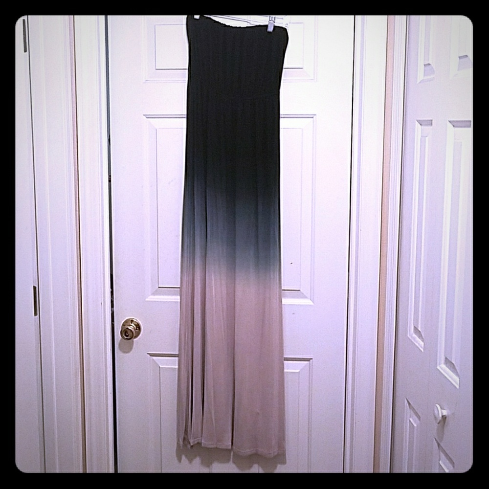 Gradient Maxi Dress